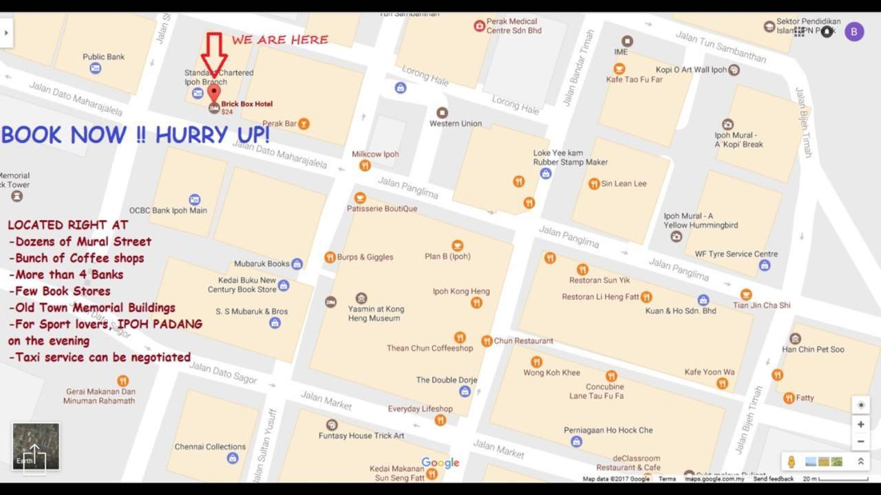 Brick Box Hotel @ Oldtown איפוה מראה חיצוני תמונה